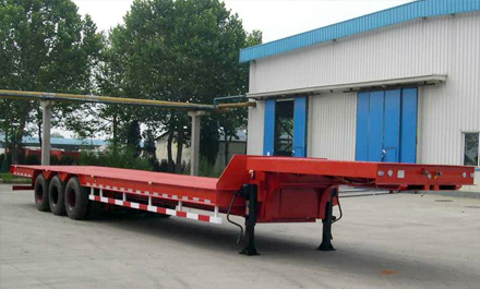 Low Bed Semi Trailer